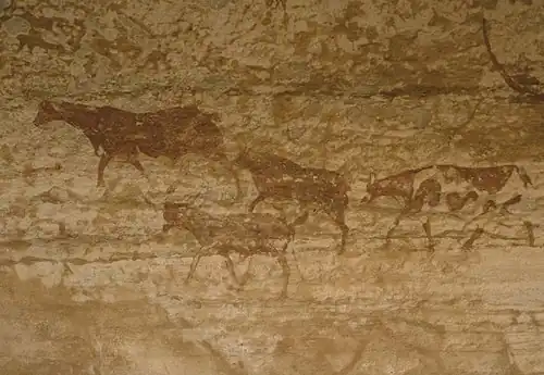 Jabbaren, Tassili n'Ajjer, Algerije