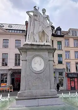 Jan Frans Willems-monument (1899), Gent