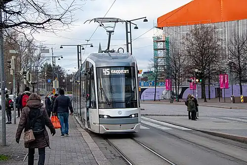 Prototype Škoda Artic X54 in 2021 Mannerheimintie