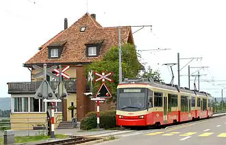 Be 4/6 op 26 mei 2007 aan de Alten Forchstrasse te Küsnacht