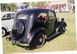 Ford Anglia E04A, achteraanzicht