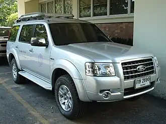 Ford Everest gen. 2 in Thailand.