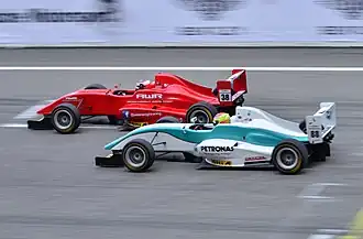 Formula Masters China op het Shanghai International Circuit in 2013.