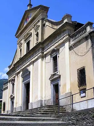Kerk in Forno Canavese