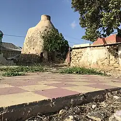 Kalkoven (1892), bezien vanaf de Emanstraat