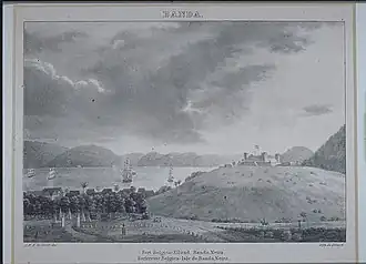 Fort Belgica op Banda Neira (1824)