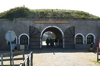 Toegangspoort Marinekazerne Erfprins