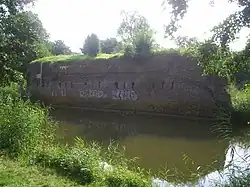 De flankkazematten op Fort Lunet IV