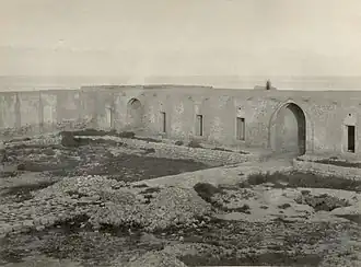 Het voormalige Fort Mosselstein op Kharg