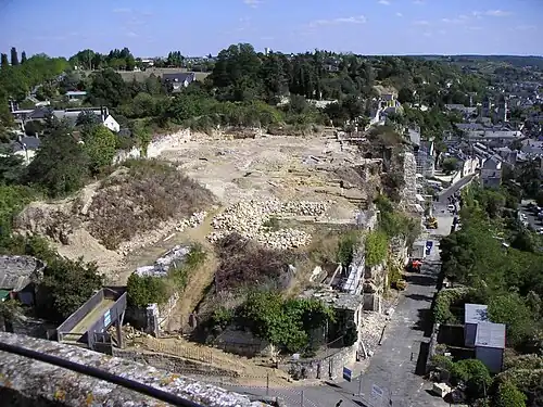 Zicht op Fort Saint-Georges