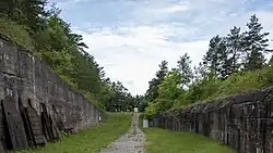 Loopgraaf naar de kazemat