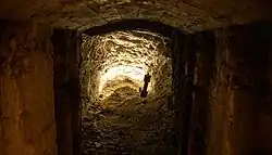 Verdedigingsmijngang