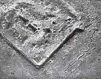 Luchtfoto van het Fort de la Malmaison (1917)