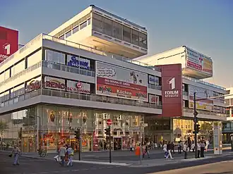 Entree aan de Schloßstraße, september 2007