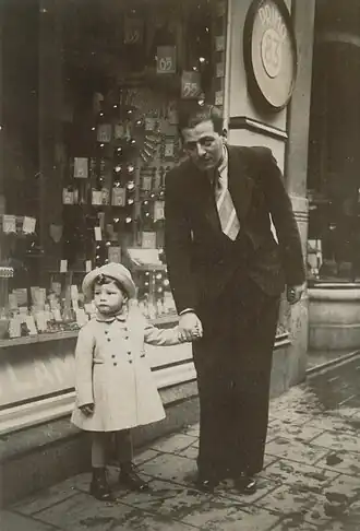 Louis Sons met dochter