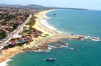 De stranden van Rio das Ostras