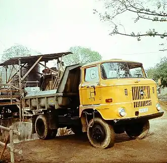 IFA W50 kiepwagen