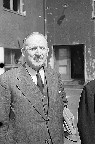 Andreas Hermes, eind jaren '40