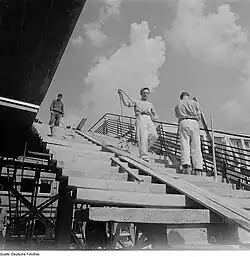 Dresden, wederopbouw, 'Freitreppe'