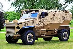 Foxhound Light Protected Patrol Vehicle.