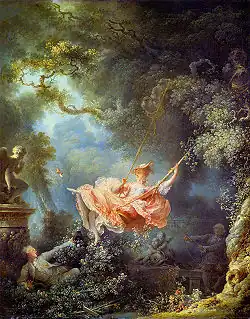 De schommel (ca. 1767, Fragonard)