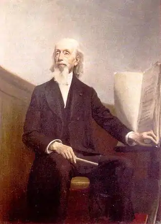 Portret van François-Auguste Gevaert