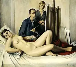 De ontmoeting voor de schilderkunst, 1932