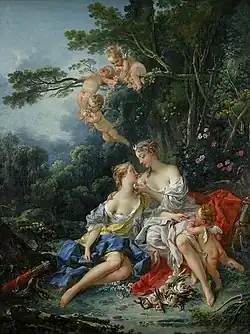 Jupiter en Kallisto, 1744, Poesjkin Museum, Moskou
