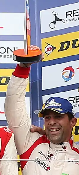 François Hériau op Silverstone in 2018.