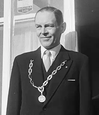 Burgemeester F.M. van Panthaleon baron van Eck (1967)