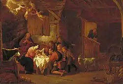 De aanbidding der herders, collectie Museum Boijmans Van Beuningen