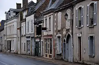 Een deel van de hoofdstraat (Rue Grande)