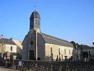 De kerk van Coulvain