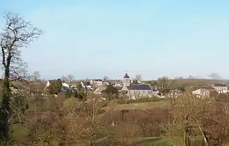 Gezicht op Montchauvet