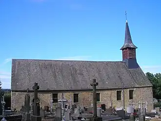 De kerk van Notre-Dame-du-Rocher
