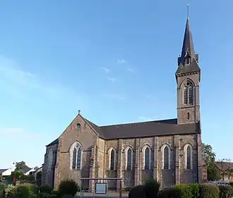 De kerk van Ronfeugerai