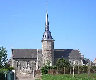 De kerk van Saint-Jean-le-Blanc