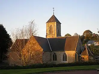 De kerk van Saint-Manvieu-Bocage