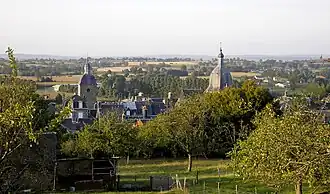 Gezicht op Saint-Sever-Calvados