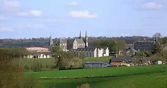 Gezicht op Tinchebray