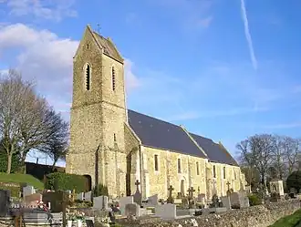 De kerk van Tournay-sur-Odon