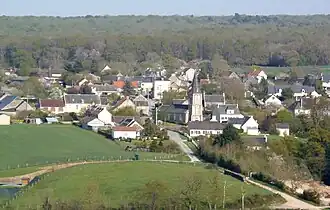 Gezicht op Trois-Monts