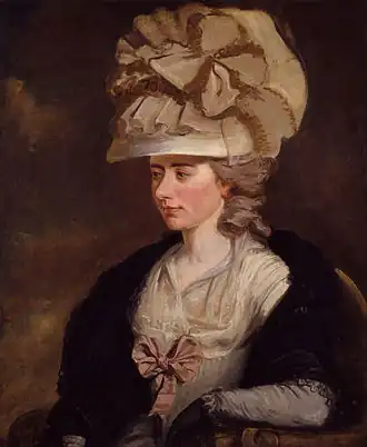 Frances Burney door Edward Francisco Burney