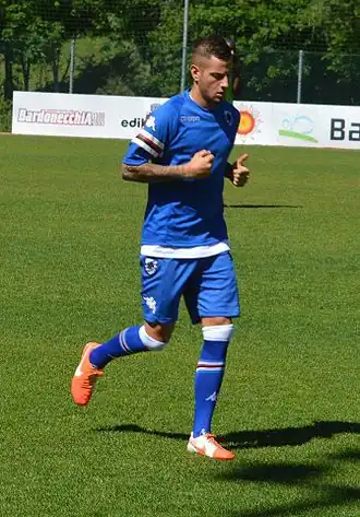 Fedato in 2014 als speler van Sampdoria