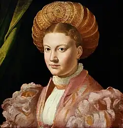 Parmigianino: Portret van Cecilia Gozzadini