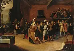 ’’Bal’’ (1607) in het Hermitage (Sint-Petersburg)