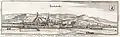 Merian-prent van Frankenhausen, circa 1650