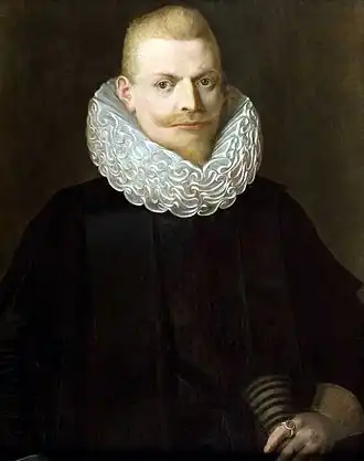 Burgersdijk als Leids hoogleraar (Collectie UB Leiden)