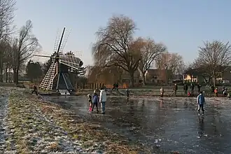 IJspret rond de molen (2008)