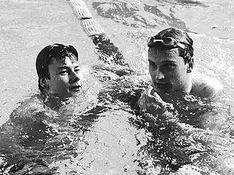 Frank Drost en Gérard de Kort in 1982